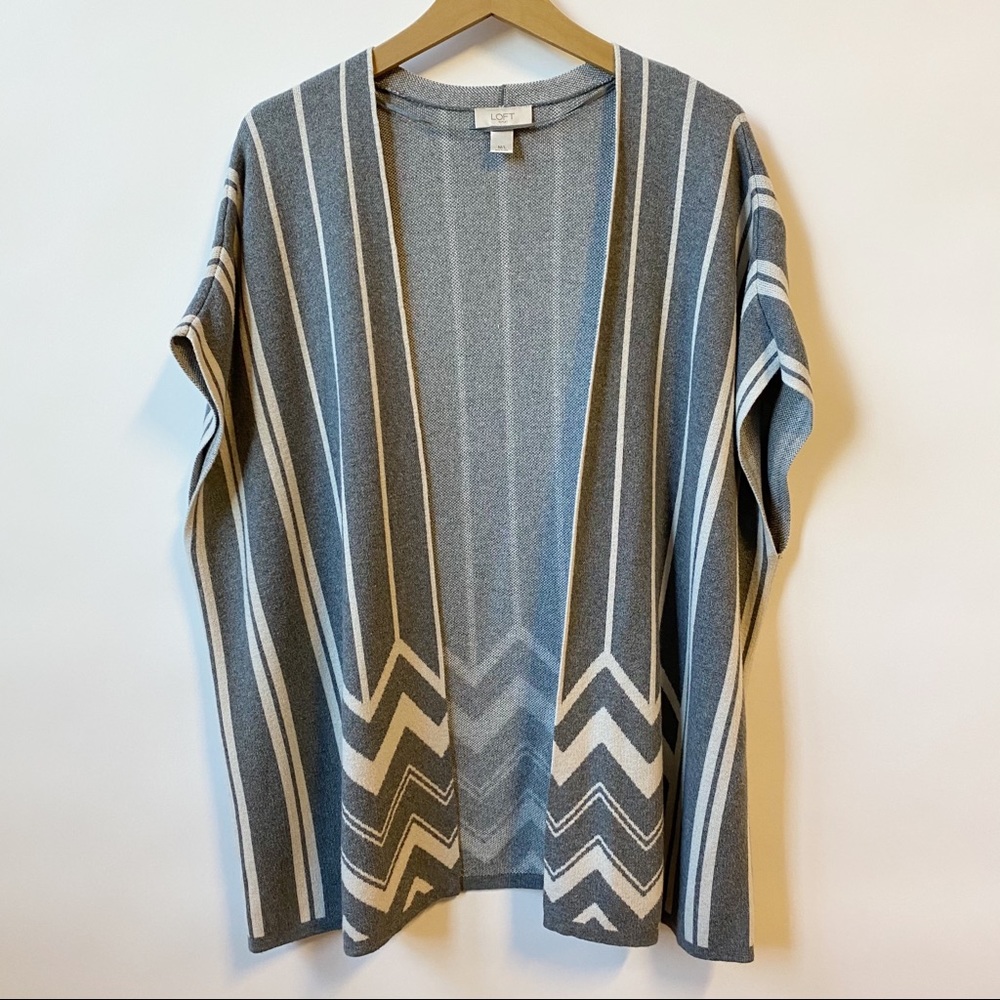 Ann Taylor LOFT Outlet Open Cardigan Vest  M/L